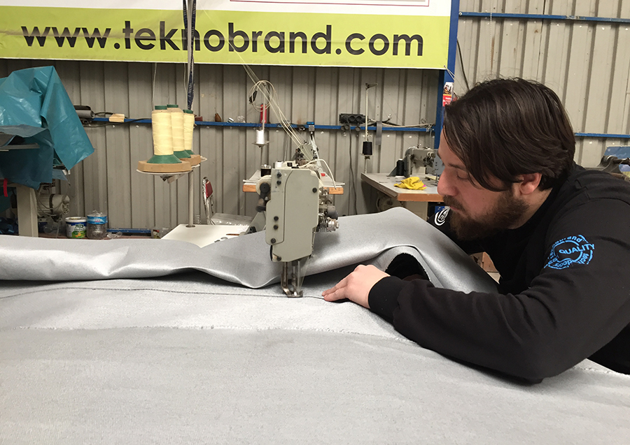 Yüksek Isıya Dayanıklı Tekstiller, Yangın Perdeleri